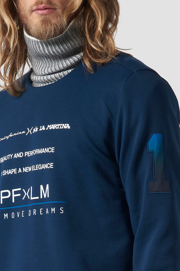 Sweatshirt aus Baumwollmix | La Martina - Official Online Shop