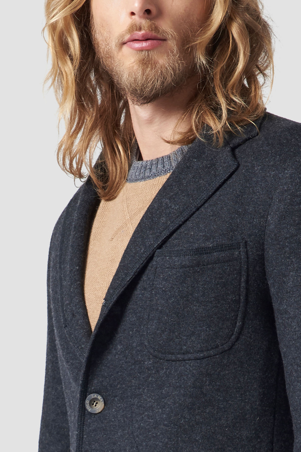 Wool-blend blazer | La Martina - Official Online Shop