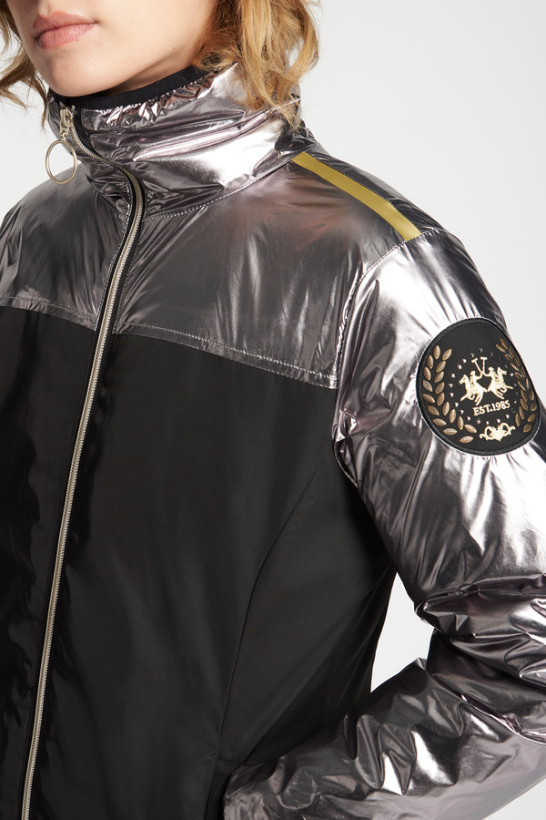Women's regular-fit bomber jacket | La Martina - Official Online Shop