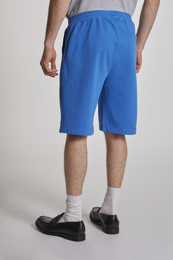 Men's comfort-fit cotton Bermuda shorts | La Martina - Official Online Shop