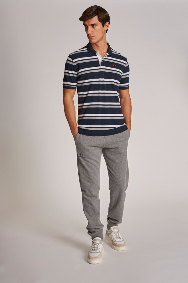 Polo homme 100% coton à manches courtes et coupe classique | La Martina - Official Online Shop