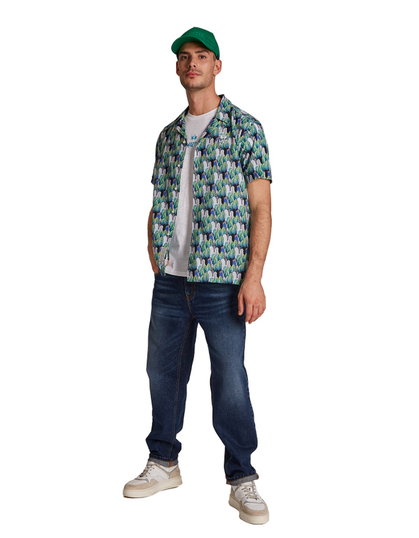 Men's short-sleeved regular-fit cotton T-shirt | La Martina - Official Online Shop