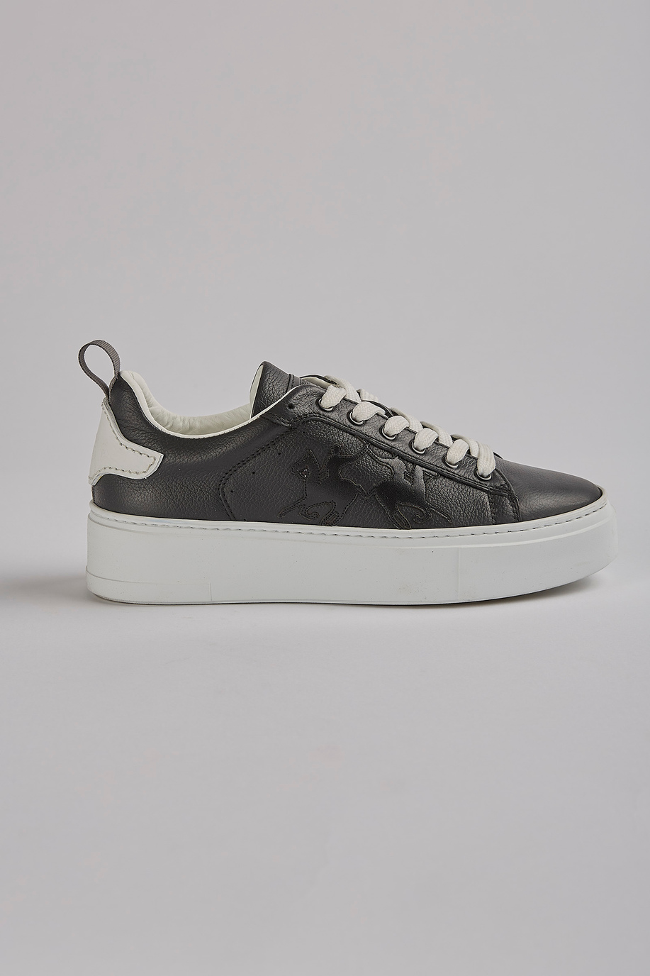 Leather sneaker - Footwear | La Martina - Official Online Shop