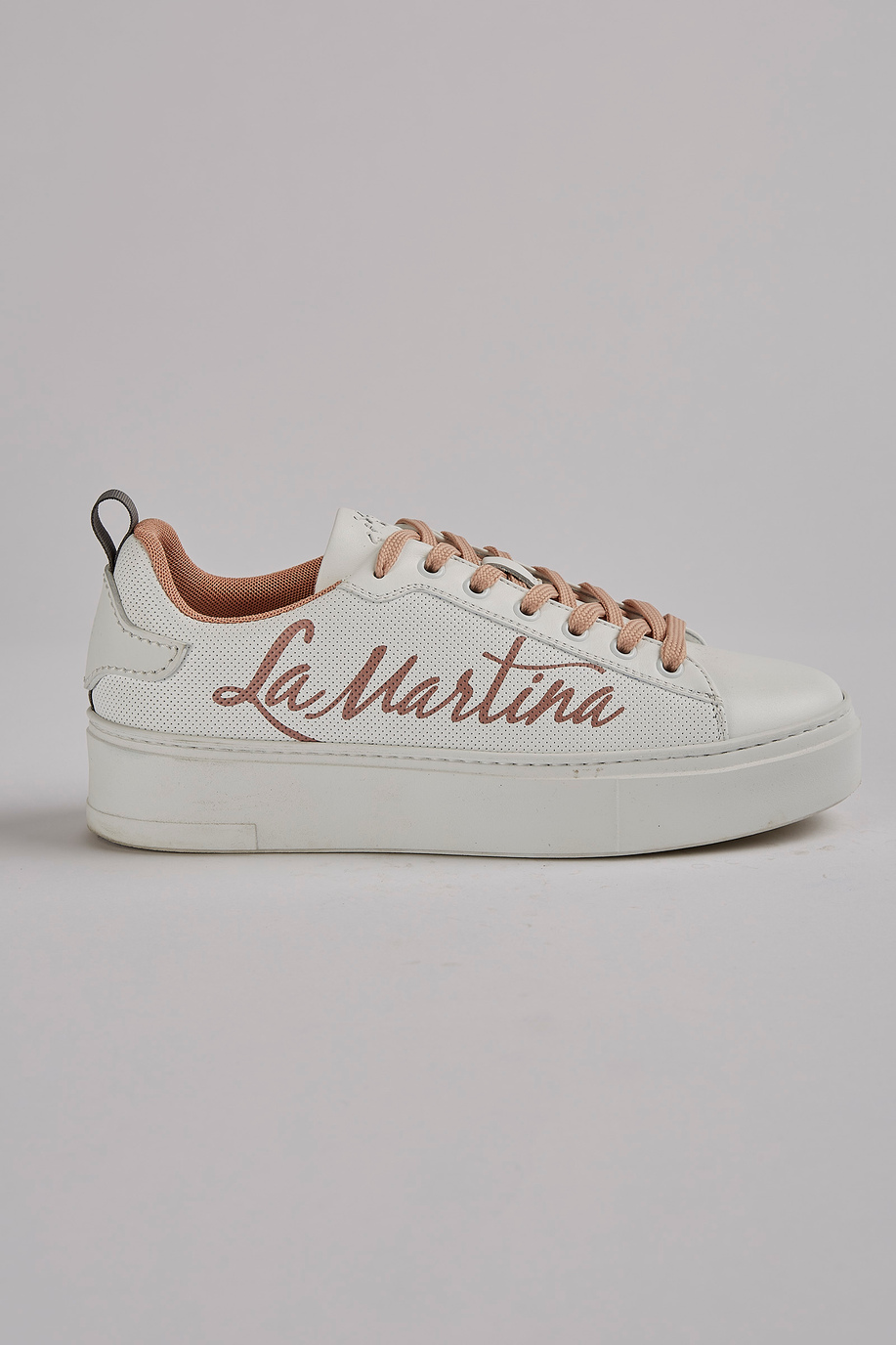 Leather sneaker - Footwear | La Martina - Official Online Shop
