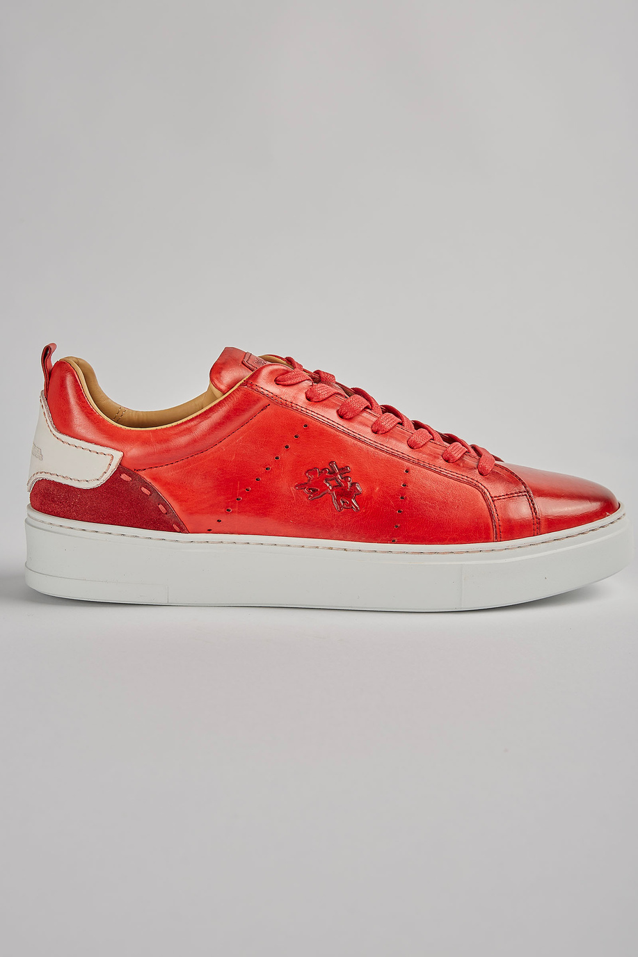 Vegetable eco-leather sneaker - Sneakers | La Martina - Official Online Shop