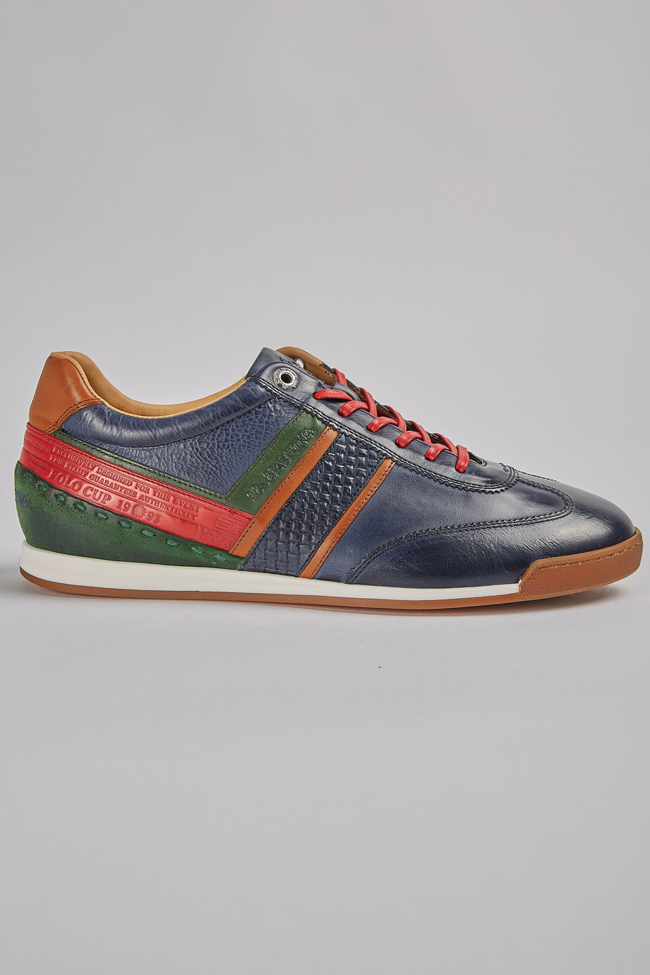 Sneaker in misto pelle - Scarpe | La Martina - Official Online Shop