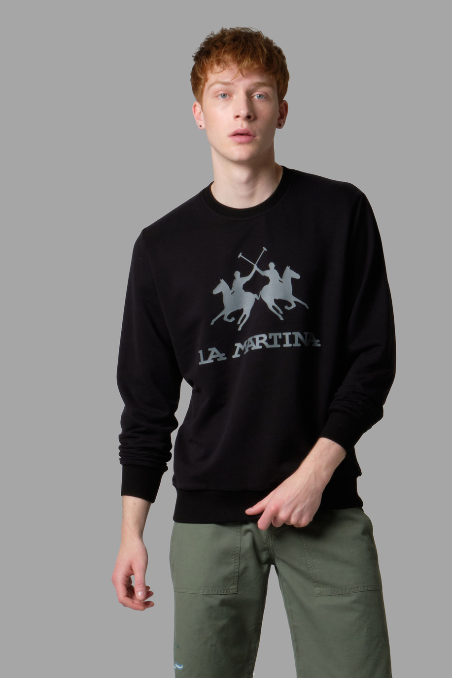 Men's regular-fit Sweater - no sale permanent | La Martina - Official Online Shop