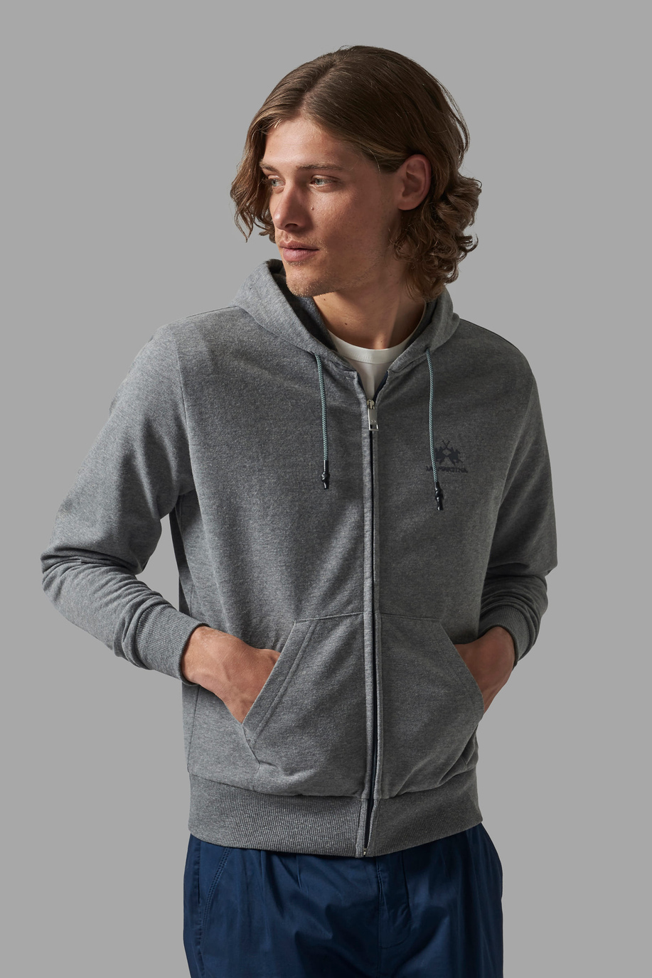 Men's regular fit sweatshirt | La Martina - Official Online Shop