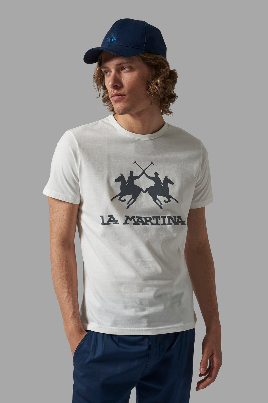 T-shirt da uomo regular fit - T-shirt | La Martina - Official Online Shop