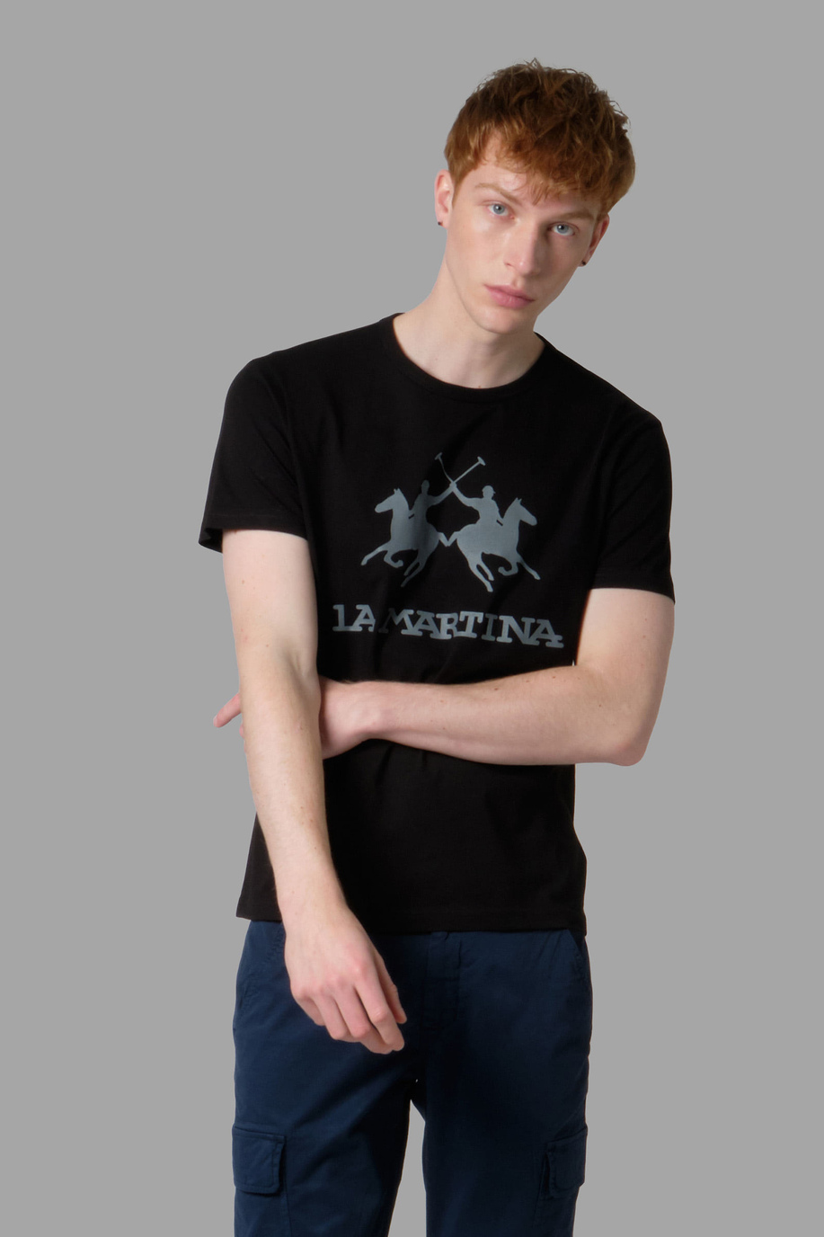 T-shirt da uomo regular fit - carryover | La Martina - Official Online Shop