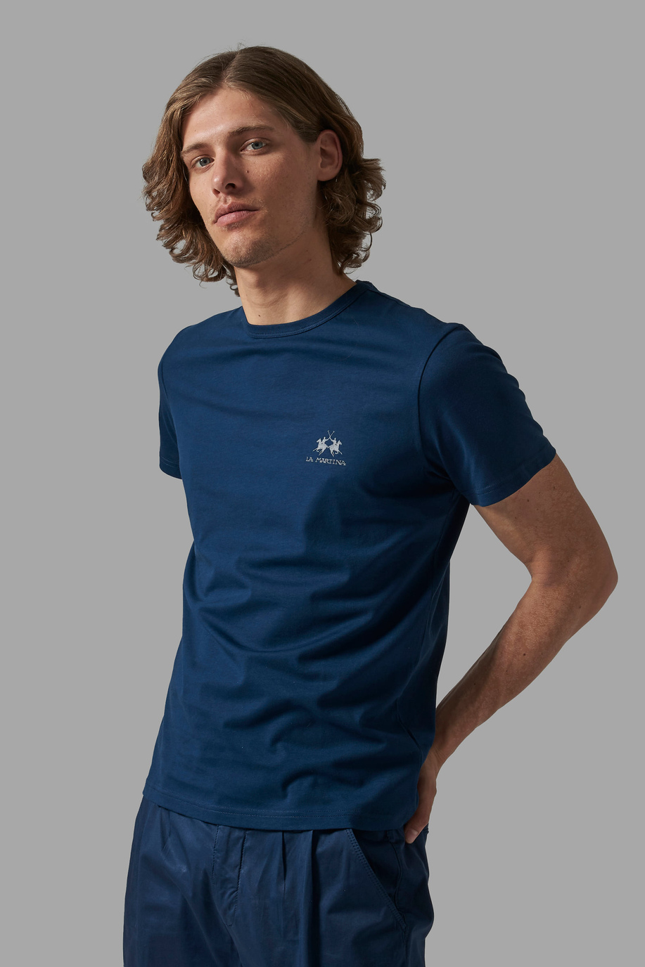 Camiseta de corte clásico para hombre | La Martina - Official Online Shop