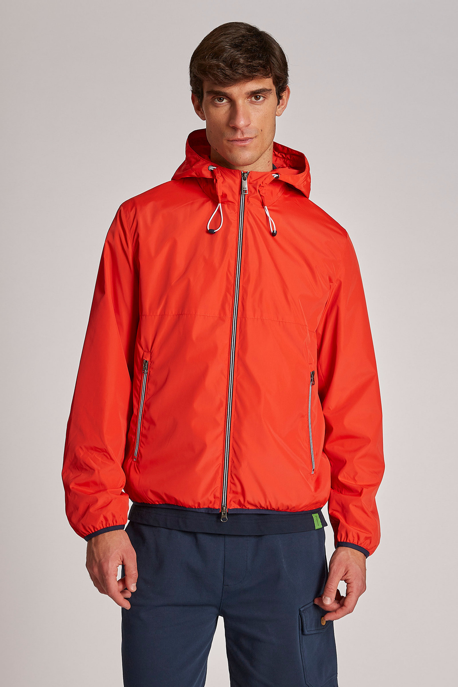 Men's long-sleeved regular-fit nylon jacket - Argentina | La Martina - Official Online Shop