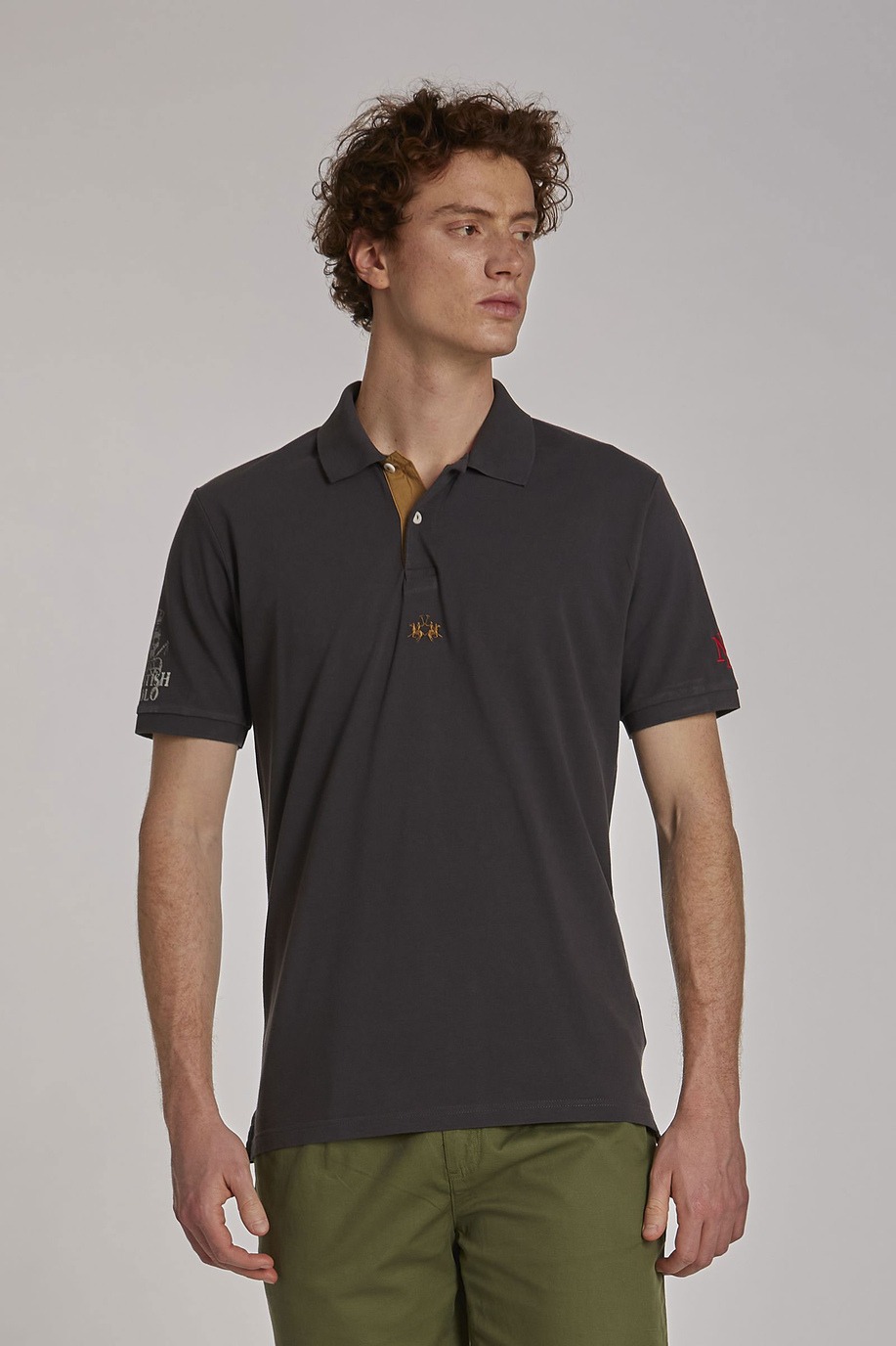 Polo homme 100% coton à manches courtes et coupe classique - Polos | La Martina - Official Online Shop