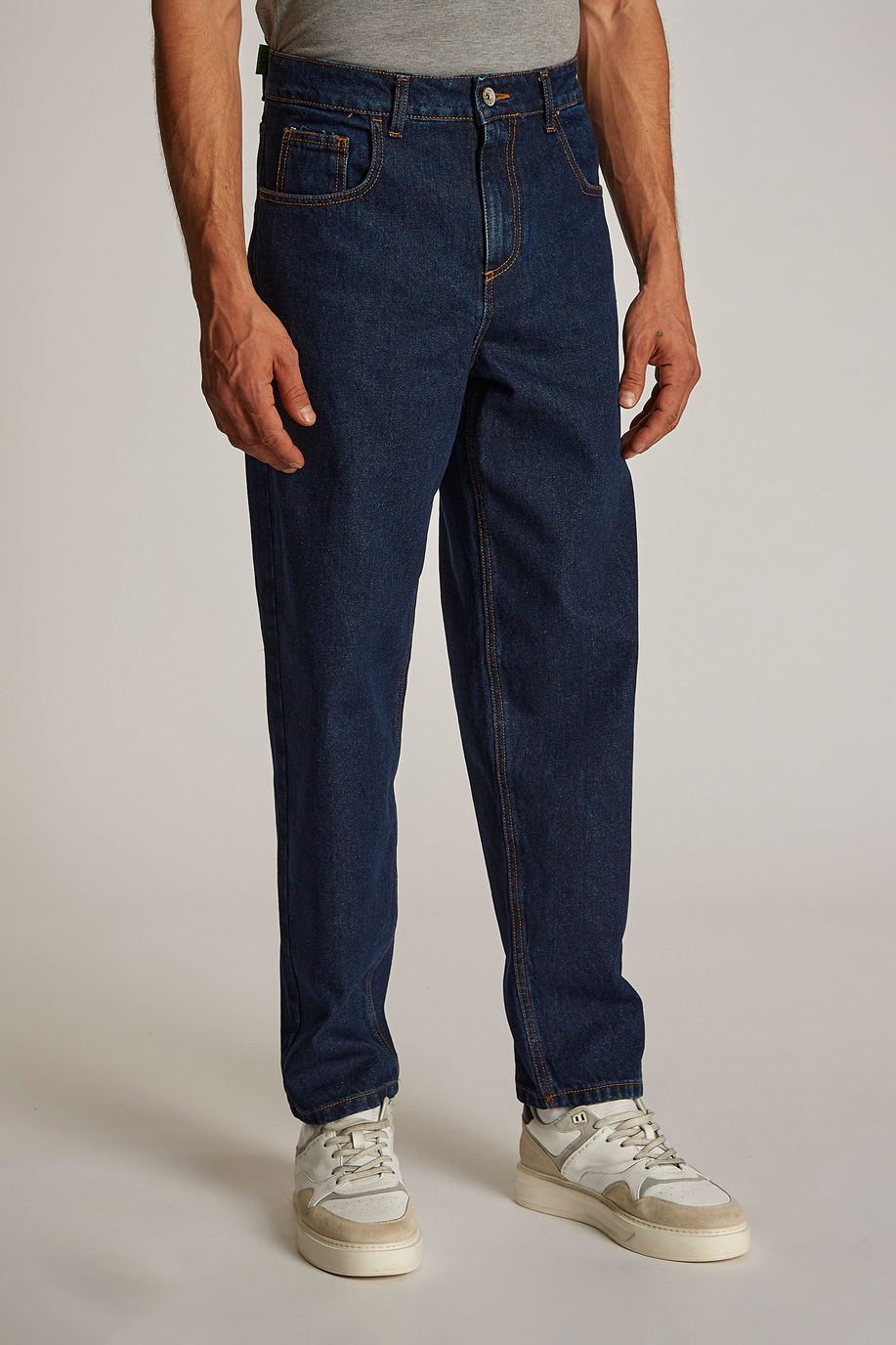 Jean homme 100% coton coupe confort - Pantalons | La Martina - Official Online Shop