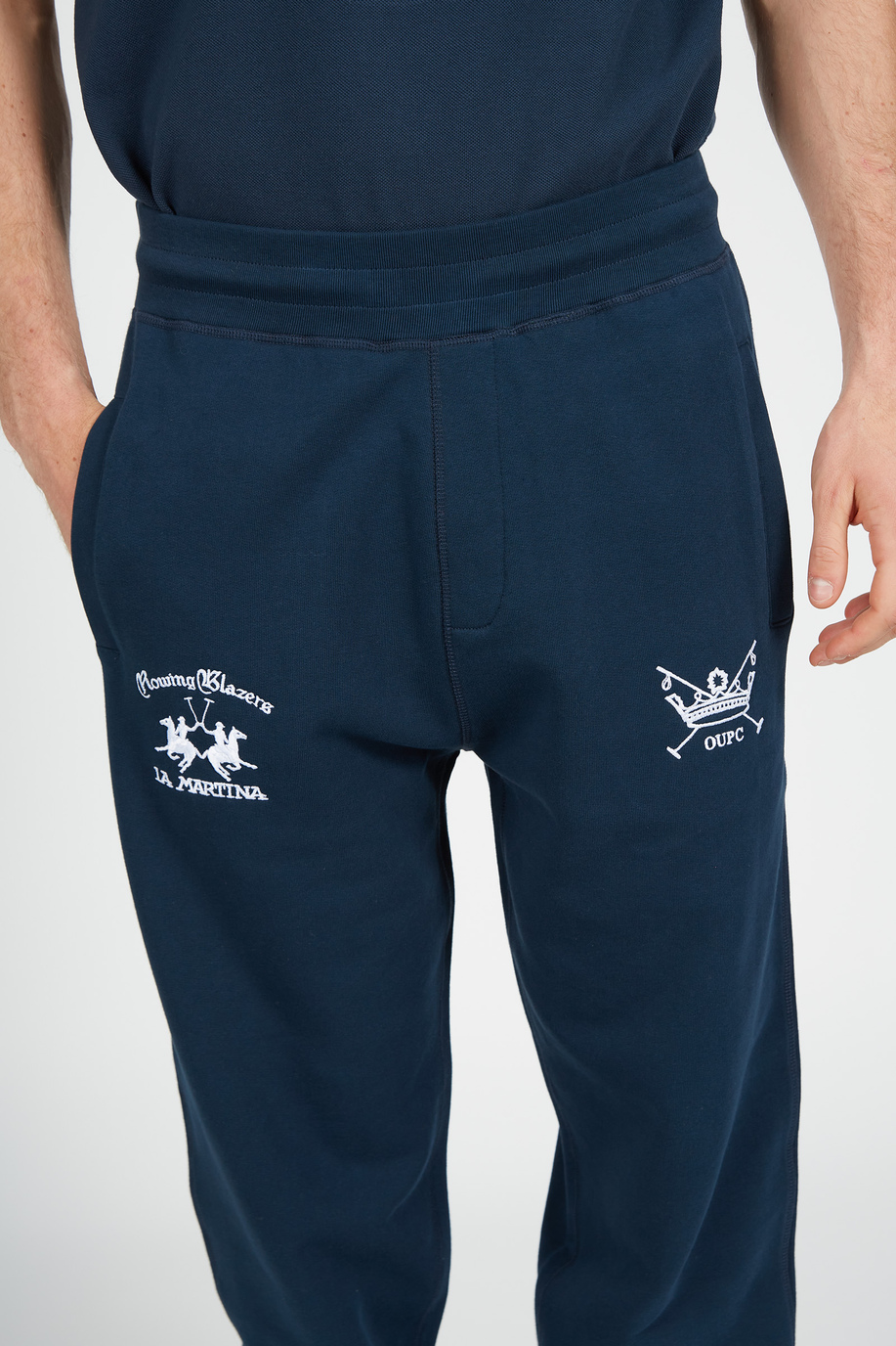 Jogger in cotone comfort fit