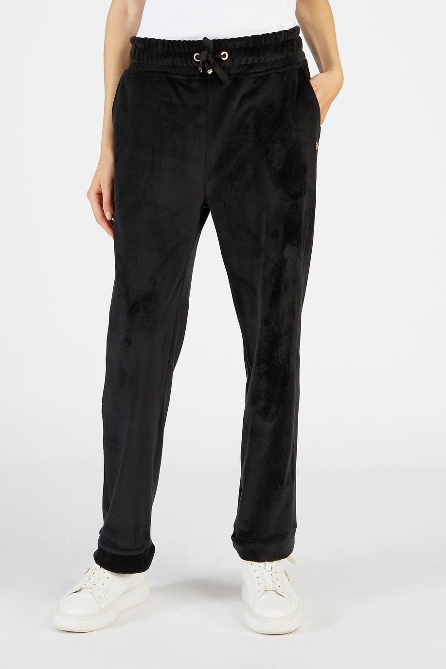 Women’s high-waisted trousers with narrow bottom - Jet Set | La Martina - Official Online Shop