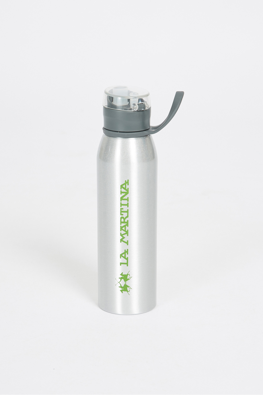 Unisex aluminium bottle with a watertight lid and logo - Accessories | La Martina - Official Online Shop