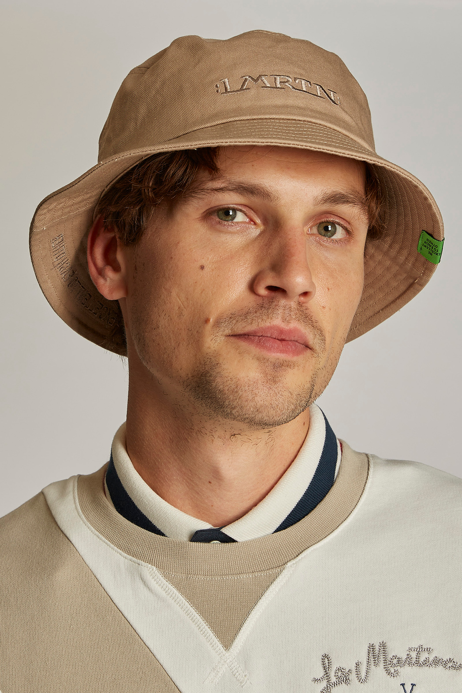 Regular-fit unisex cotton bucket hat - Accessories Man | La Martina - Official Online Shop