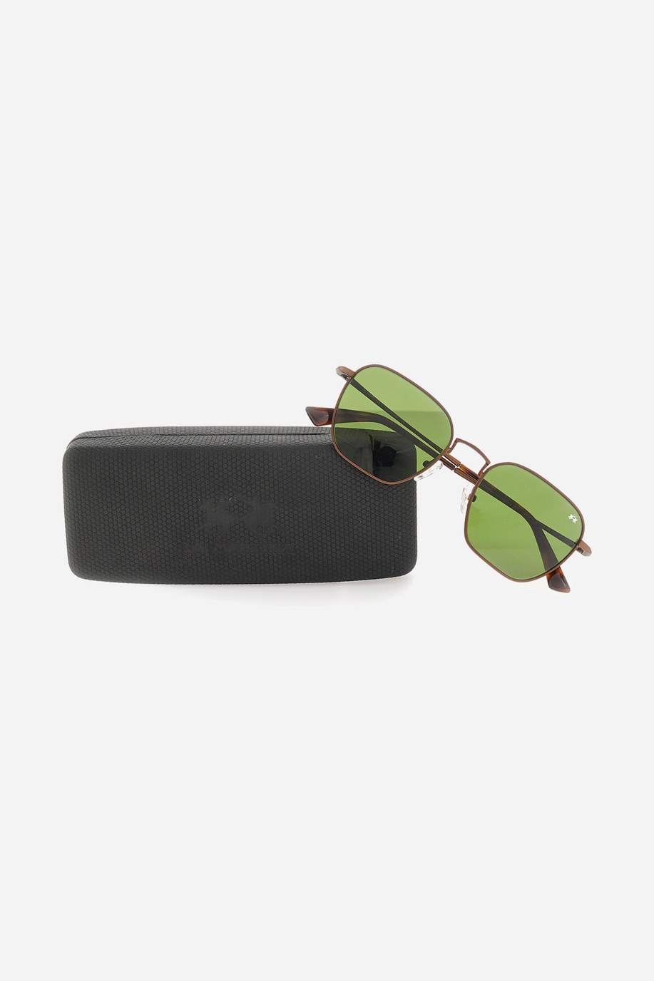 Sonnenbrille aus Metall quadratisches Modell - Brille | La Martina - Official Online Shop