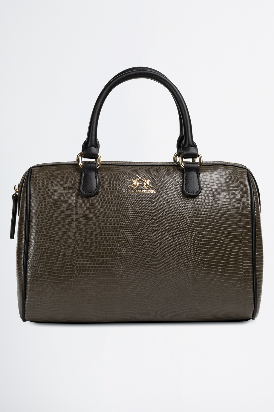 Double handle case in croco print - Accessories for her | La Martina - Official Online Shop