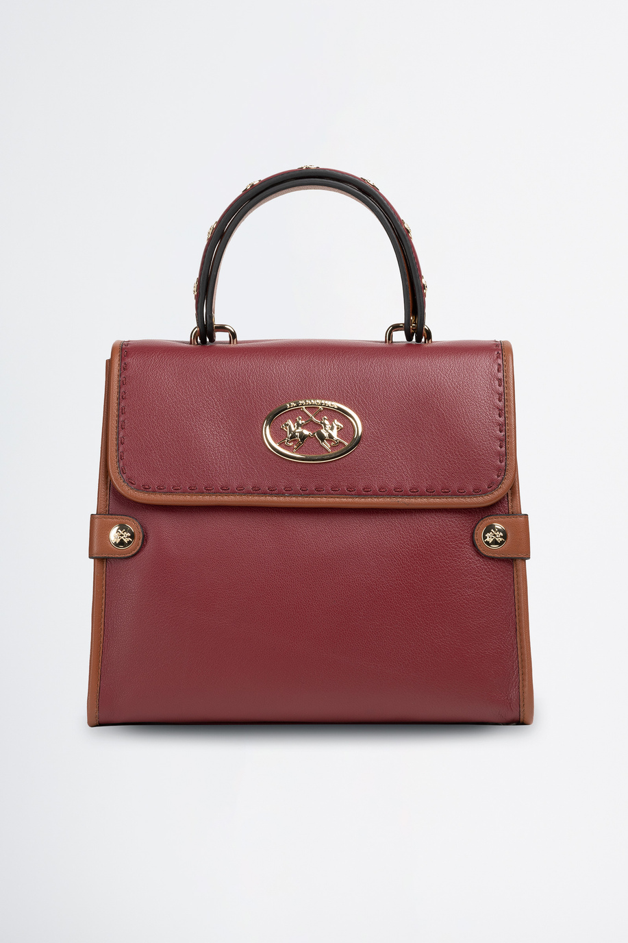 One handle bag in calf leather - Monogrammed gifts for her | La Martina - Official Online Shop
