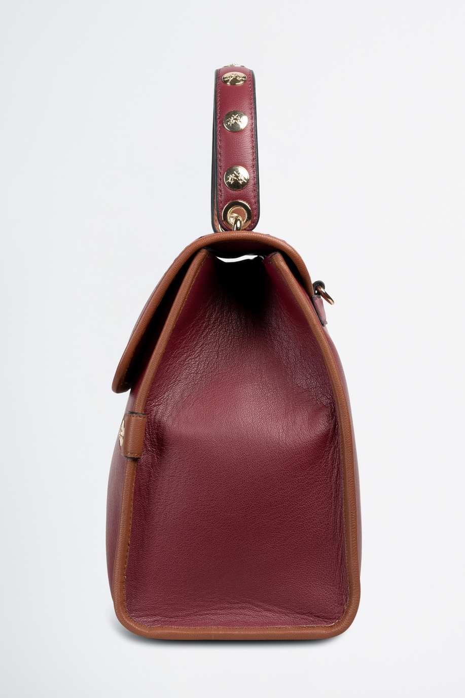 Tasche aus Kalbsleder mit einem Griff - Taschen | La Martina - Official Online Shop