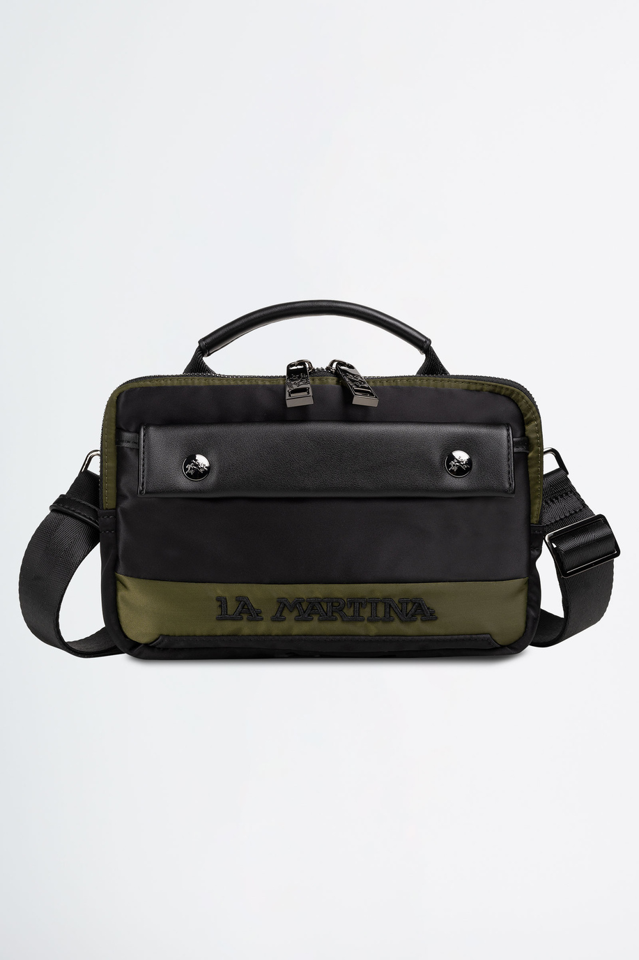 Shoulder bag in fabric - New Arrivals Men | La Martina - Official Online Shop