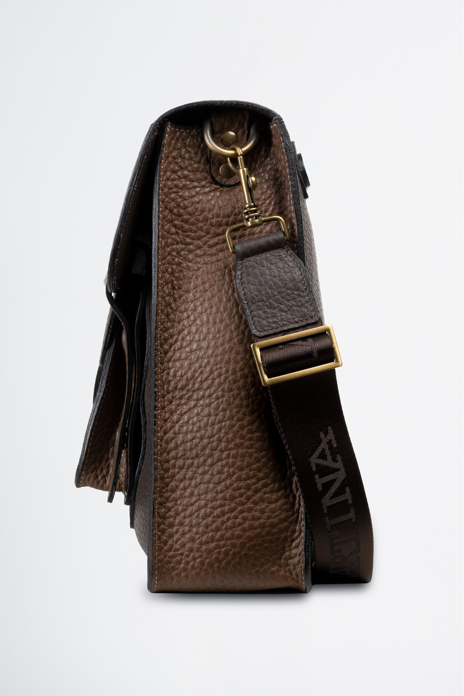 Briefcase bag in leather - Man leather goods | La Martina - Official Online Shop