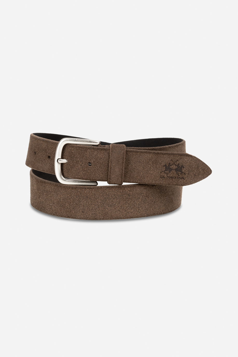 Calf leather belt - Winter looks for him | La Martina - Official Online Shop