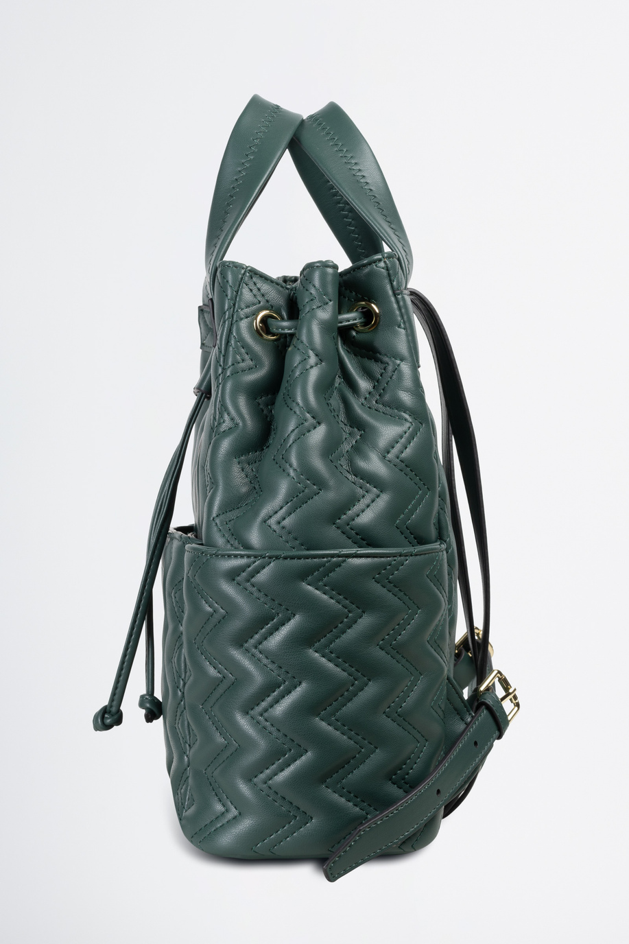 Backpack in matelassé fabric - Woman leather goods | La Martina - Official Online Shop