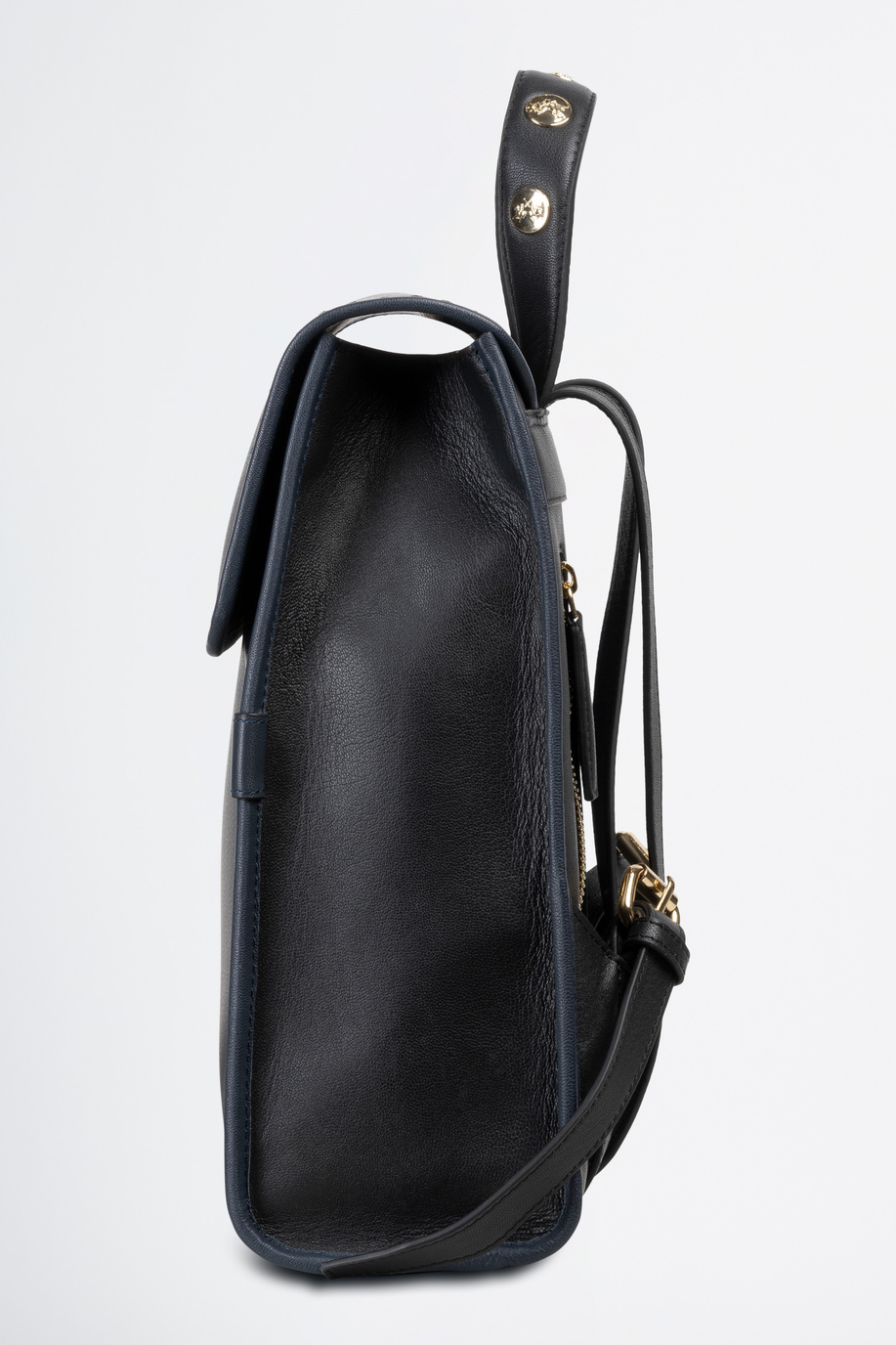 Backpack in calf leather leather - Woman leather goods | La Martina - Official Online Shop