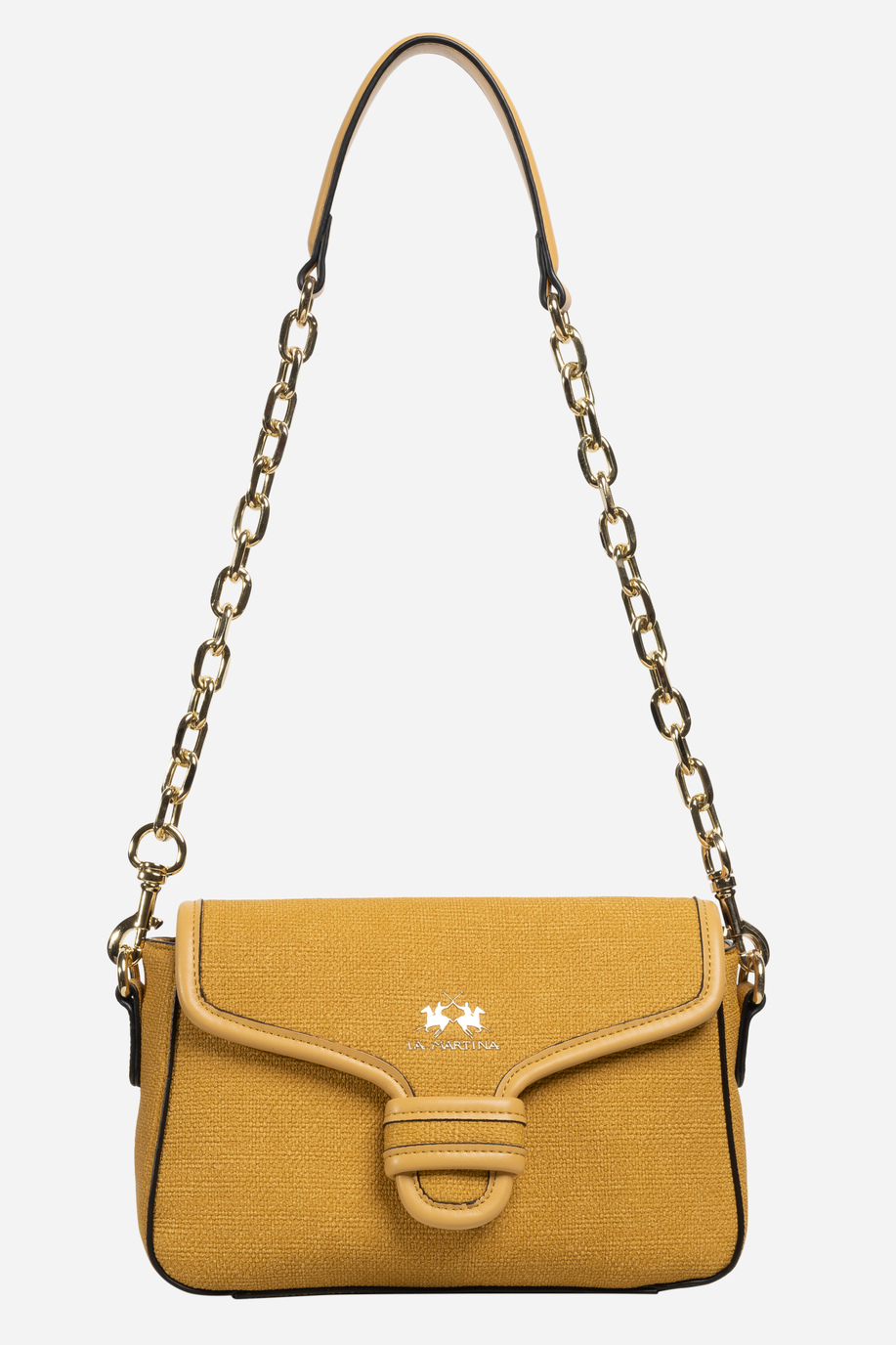 Damentasche aus einfarbig PU-Gewebe - Taschen | La Martina - Official Online Shop