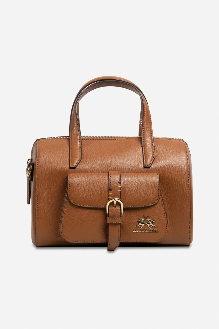 Women's leather case in solid colour - Accessories | La Martina - Official Online Shop