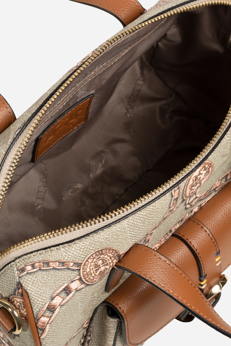 Damentasche aus PU-Gewebe und Leder - Taschen | La Martina - Official Online Shop