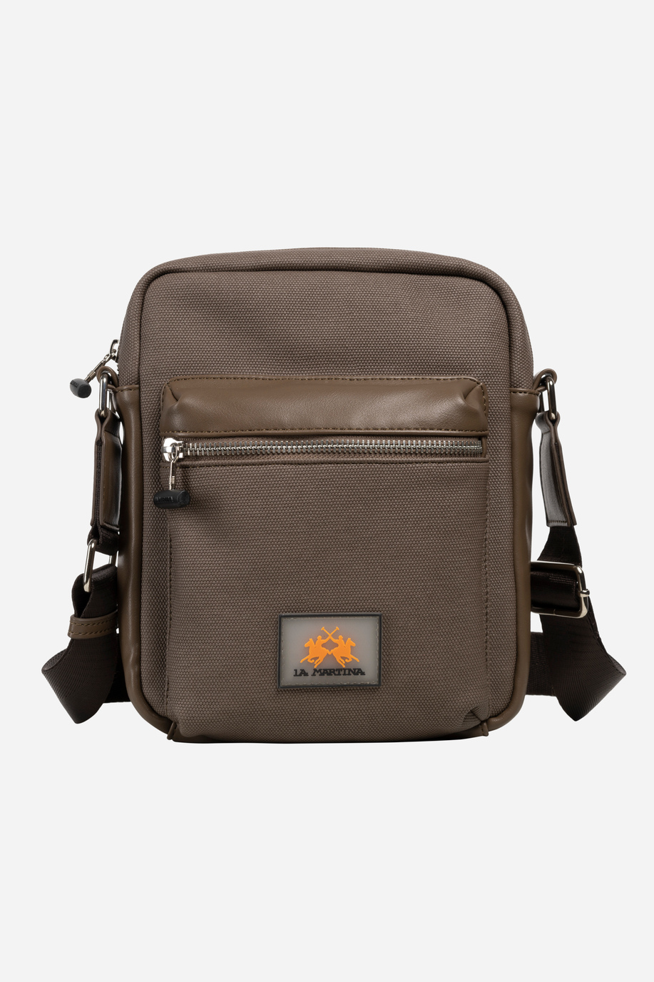 Bodybag aus PU-Gewebe mit Schulterriemen aus Polyesterband - Accessoires | La Martina - Official Online Shop