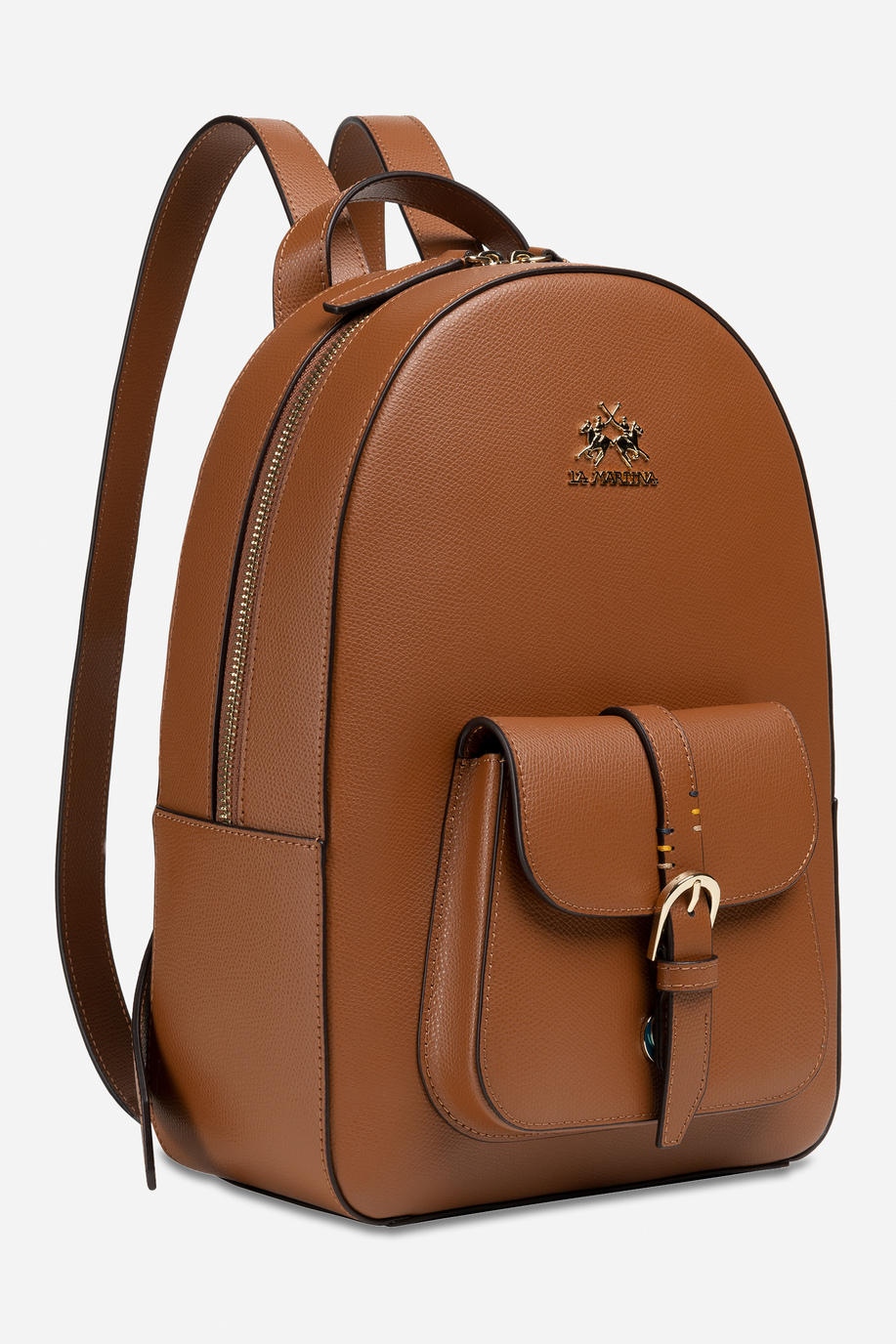 Women's leather rucksack - Women | La Martina - Official Online Shop