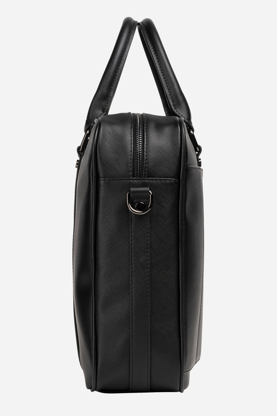 Solid color pu fabric briefcase - Emilio - presale | La Martina - Official Online Shop