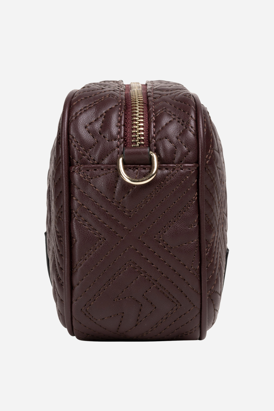PU fabric burgundy women shoulder bag - Alice - Monogrammed gifts for her | La Martina - Official Online Shop