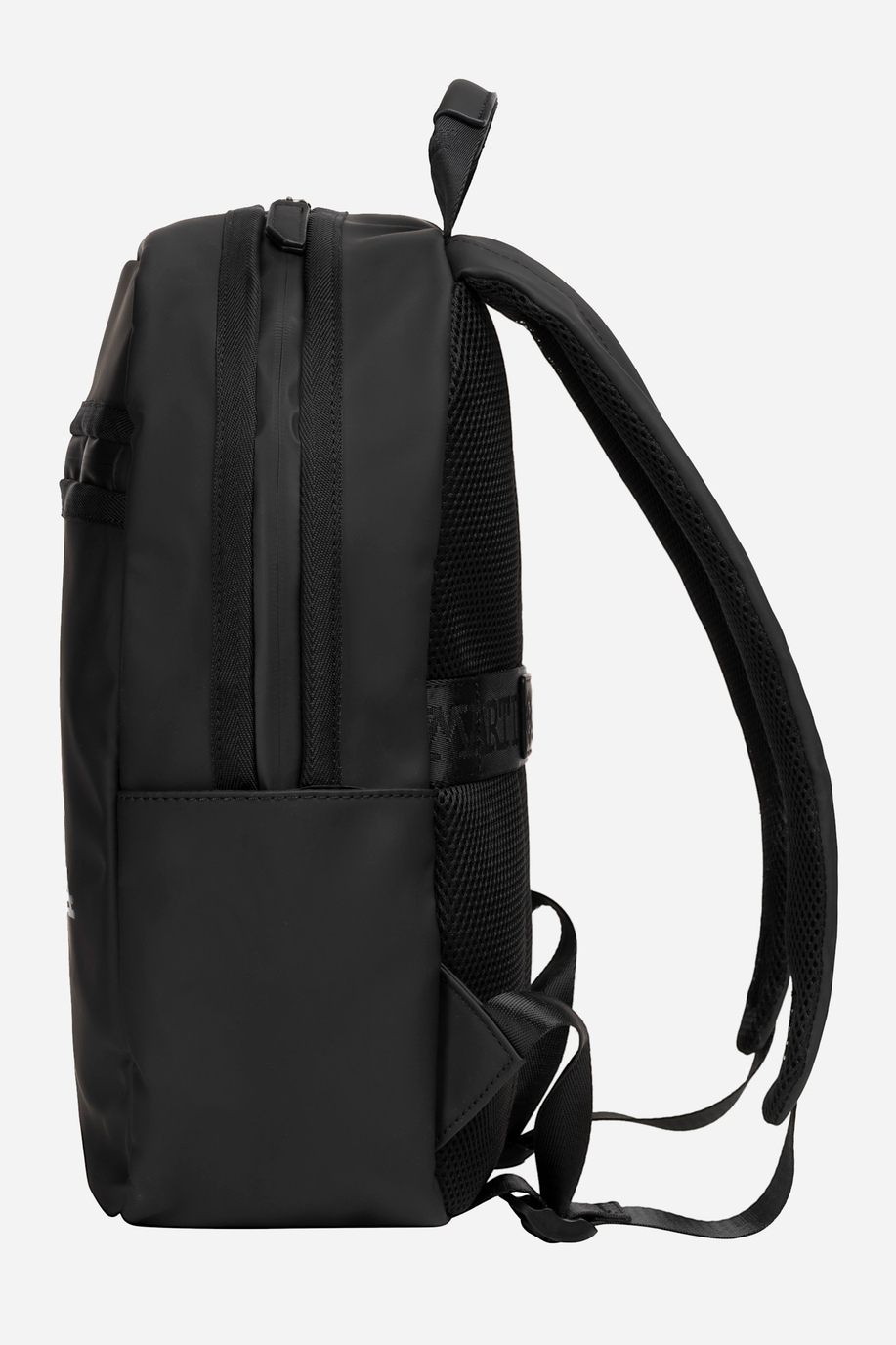 Backpack solid color black fabric pu - Augusto - presale | La Martina - Official Online Shop