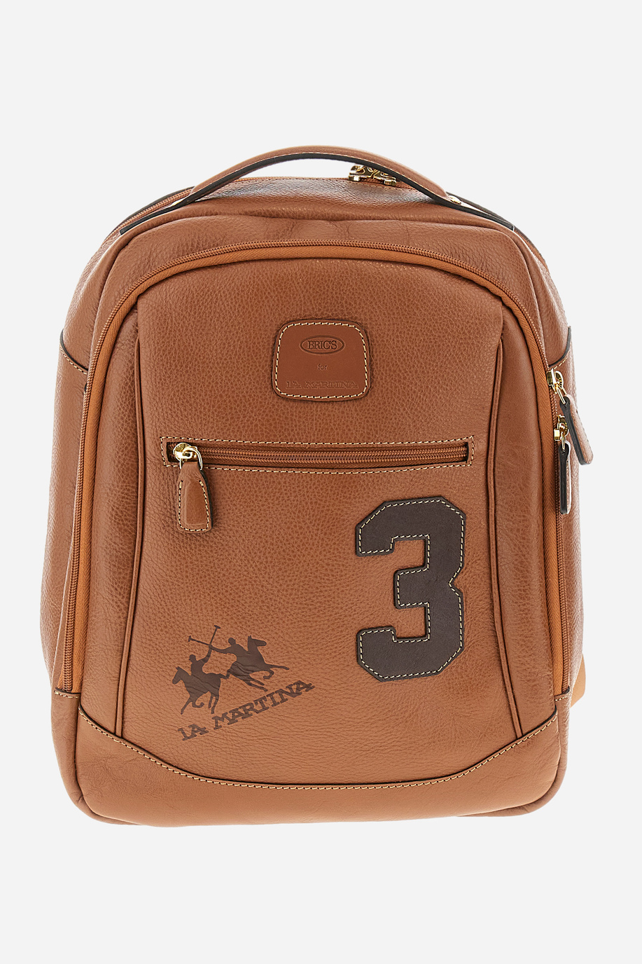 Unisex vegetable leather backpack - Bric's - test | La Martina - Official Online Shop