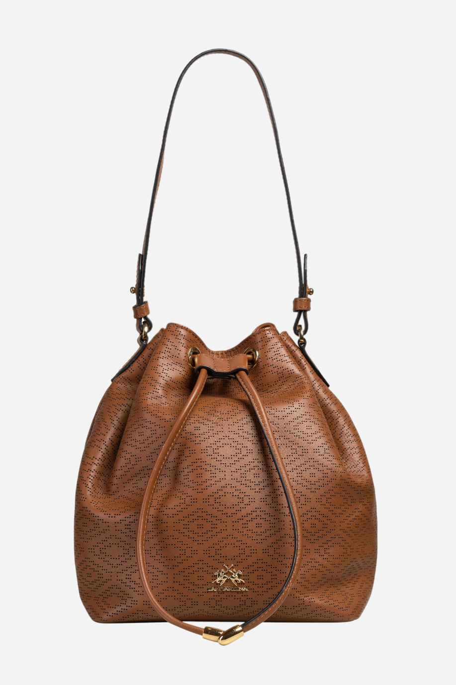 Leather shoulder bag - Soledad - Bags | La Martina - Official Online Shop