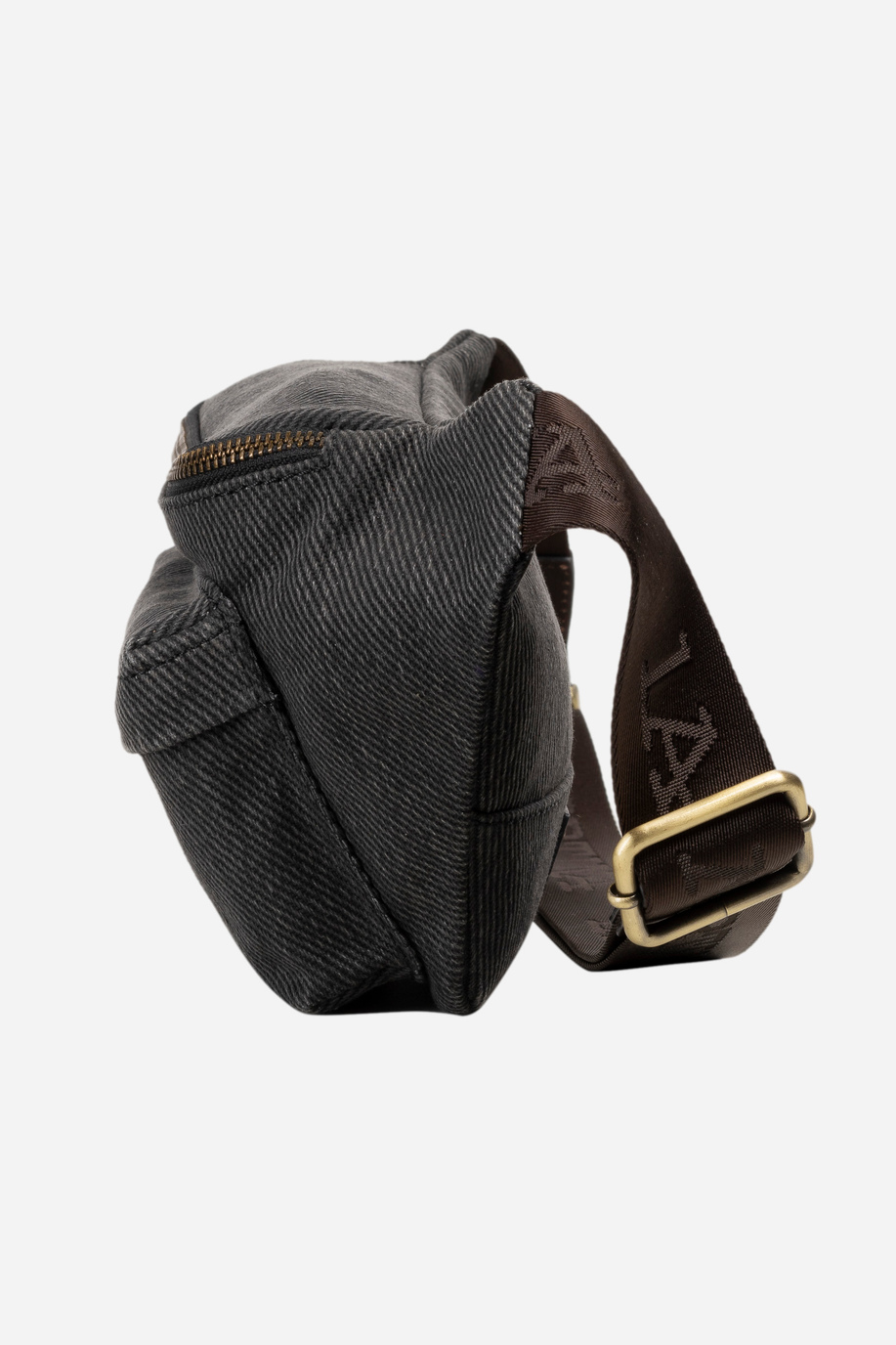 Men's bumbag in cotton and leather - Ivan - Bags | La Martina - Official Online Shop