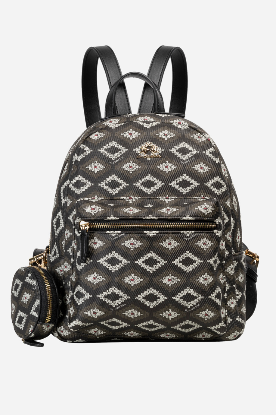 Women's backpack in polyurethane - Adriana - Backpacks | La Martina - Official Online Shop