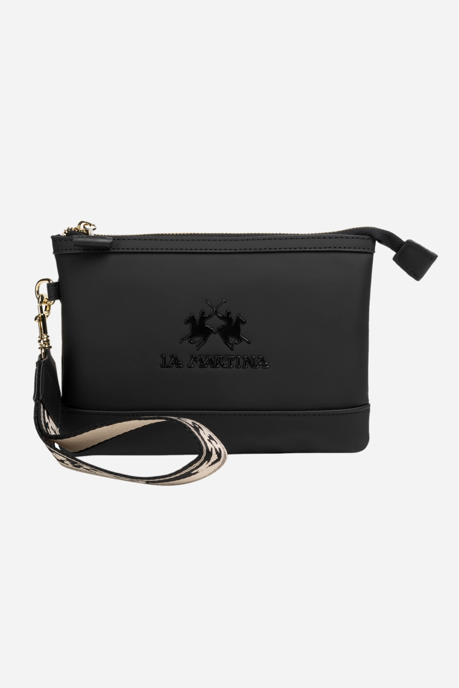 Polyurethane clutch bag - Sara - Bags | La Martina - Official Online Shop
