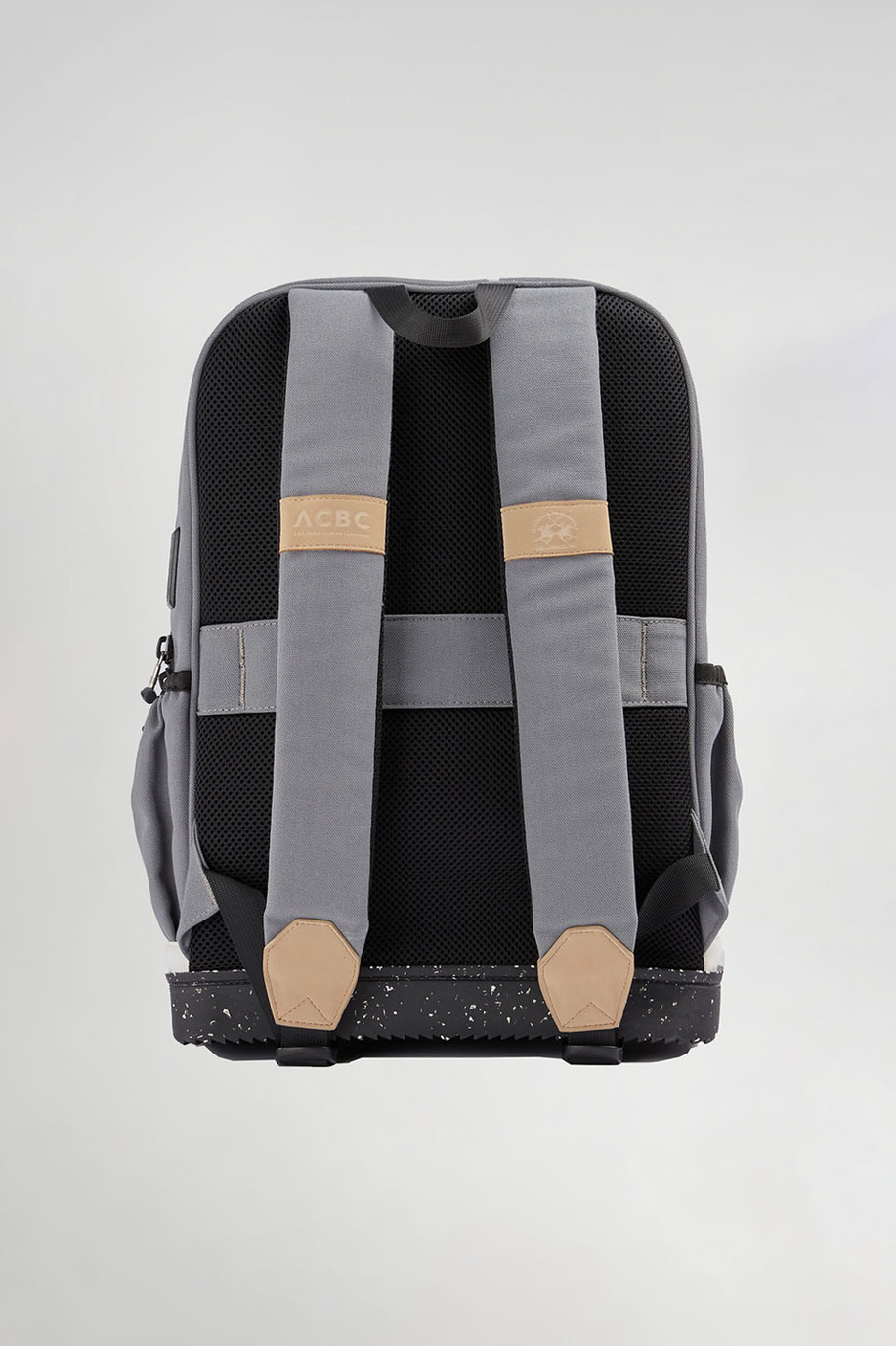 Vegan Nubuck leather and Cordura backpack - Accessories Man | La Martina - Official Online Shop