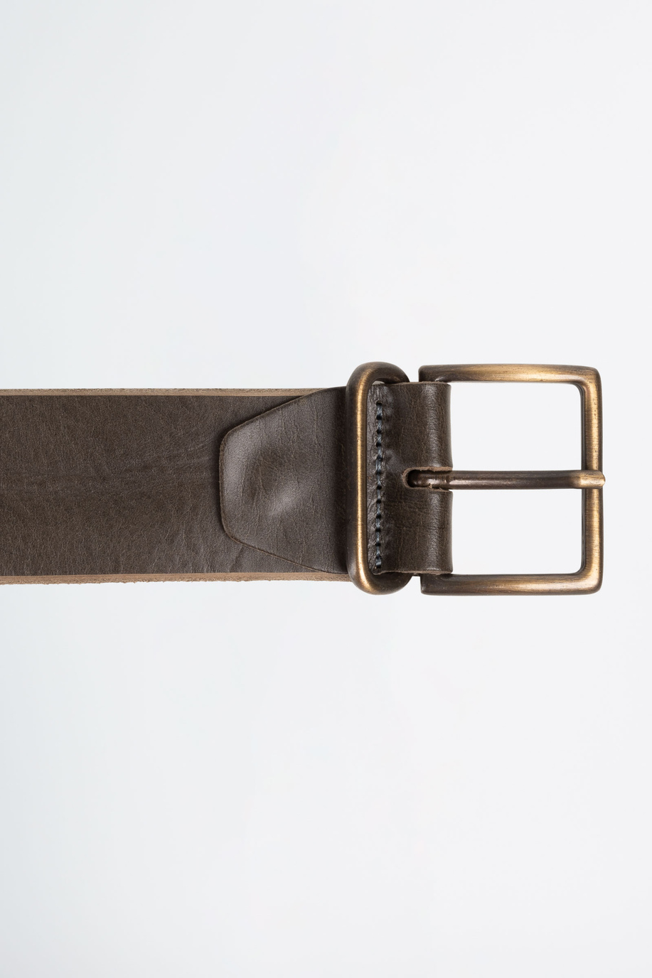 Belt in leather with buckle - Belts | La Martina - Official Online Shop
