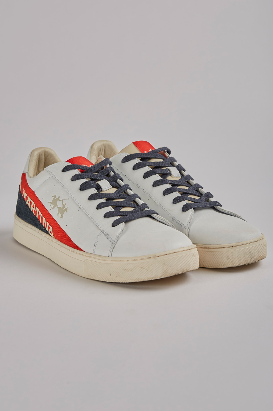 Wildleder Sneaker - -40% | archive | La Martina - Official Online Shop