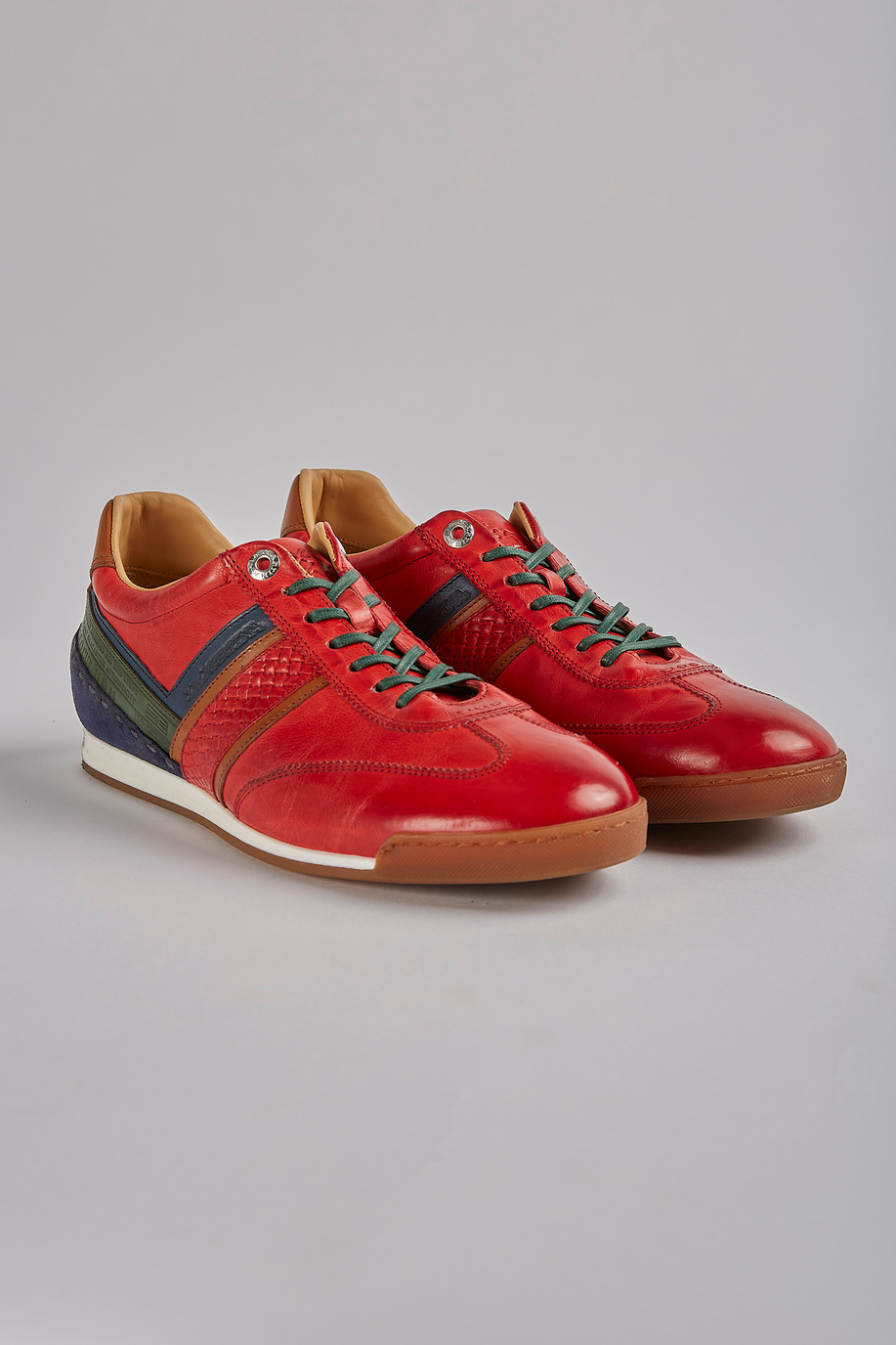 Baskets en cuir mixte - Chaussures | La Martina - Official Online Shop