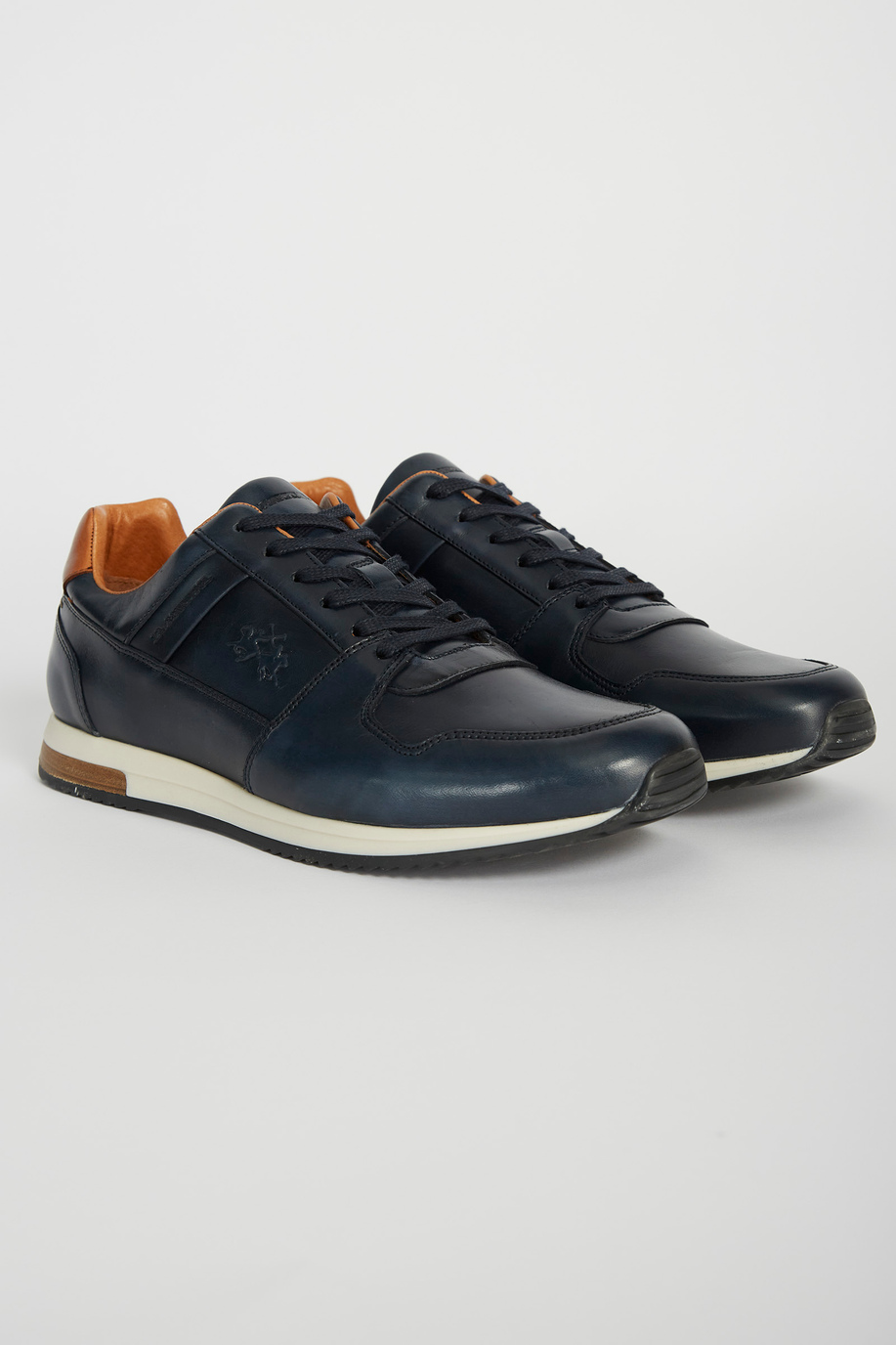 Leather trainers - Shoes | La Martina - Official Online Shop