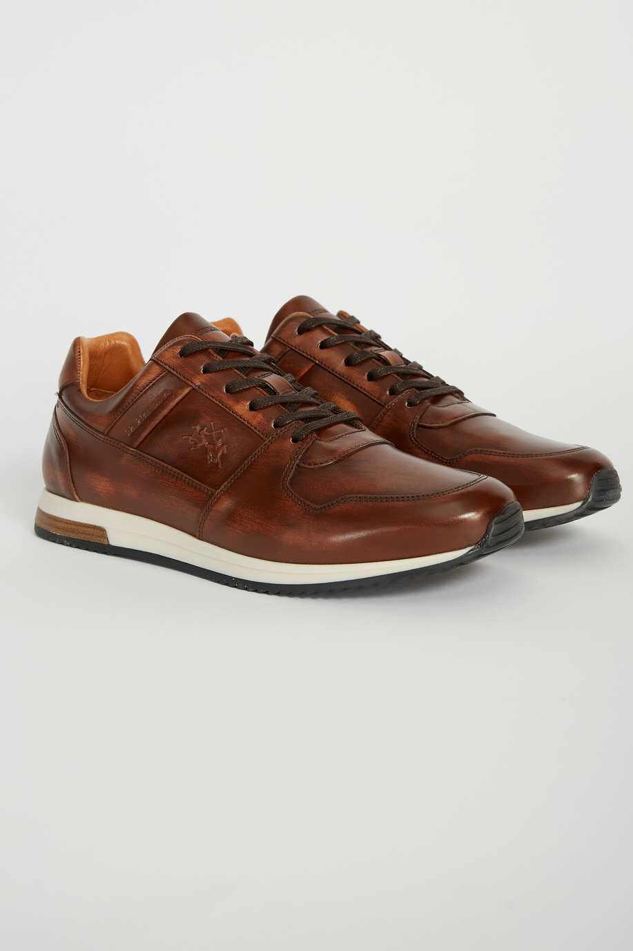 Leder Sneaker - -30% | step 2 | all | La Martina - Official Online Shop